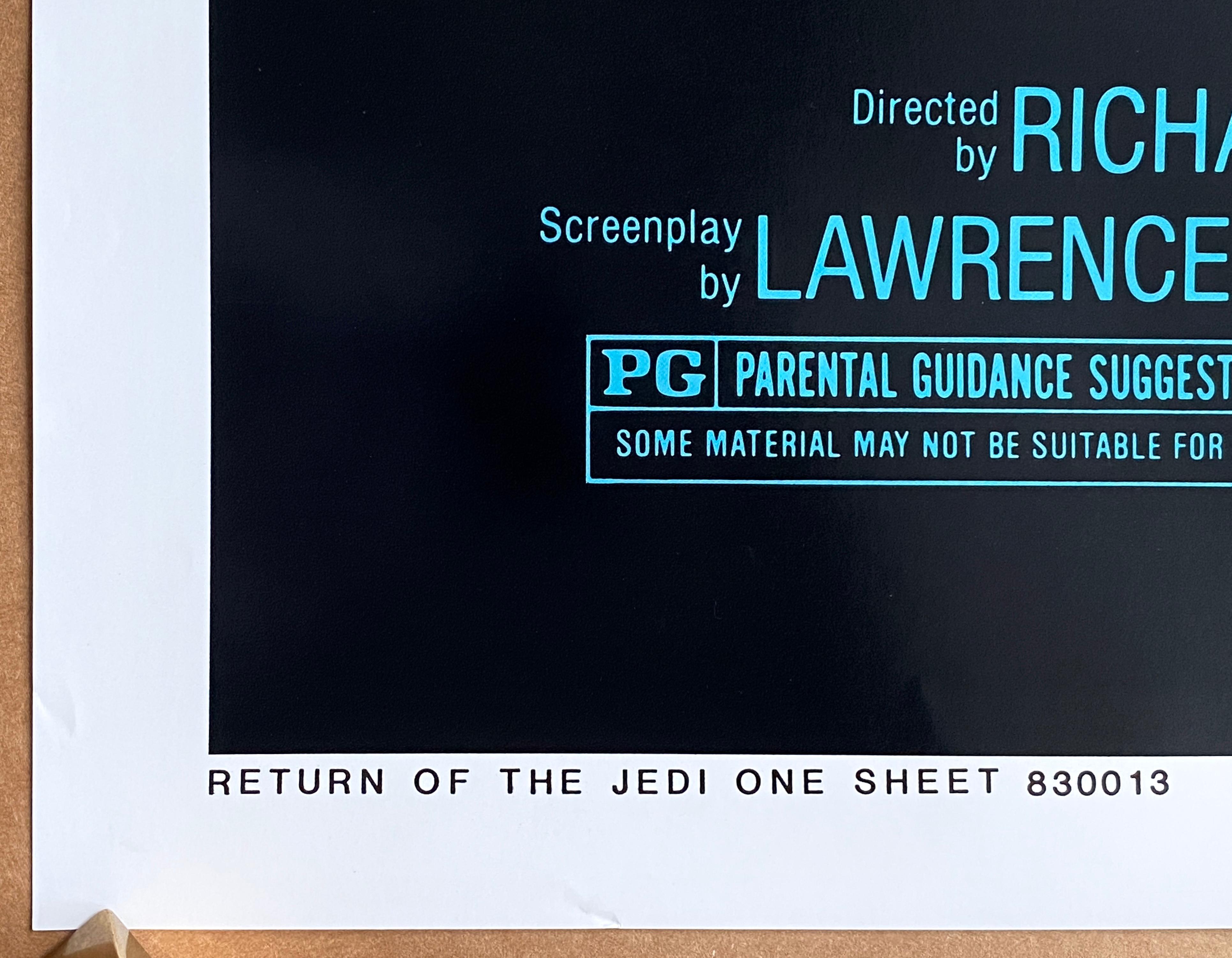 American Star Wars 'Return of the Jedi' Original Vintage US One Sheet Movie Poster, 1983
