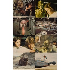 "Star Wars" Set of Eight Mini Lobby Cards