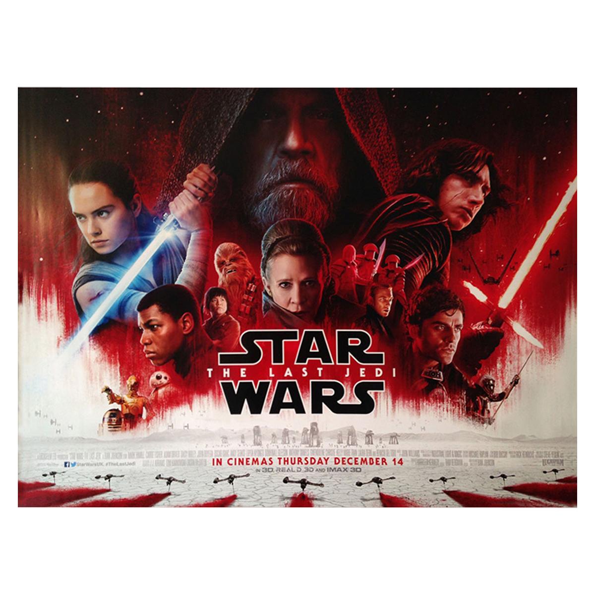 "Star Wars: The Last Jedi", '2017' Poster For Sale
