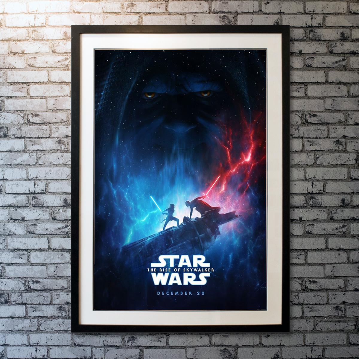 STAR WARS: THE RISE OF SKYWALKER - 2nd Advance Teaser, double-sided & Unfolded US One Sheet. The surviving Resistance faces the First Order once more as Rey, Finn and Poe Dameron's journey continues. With the power and knowledge of generations