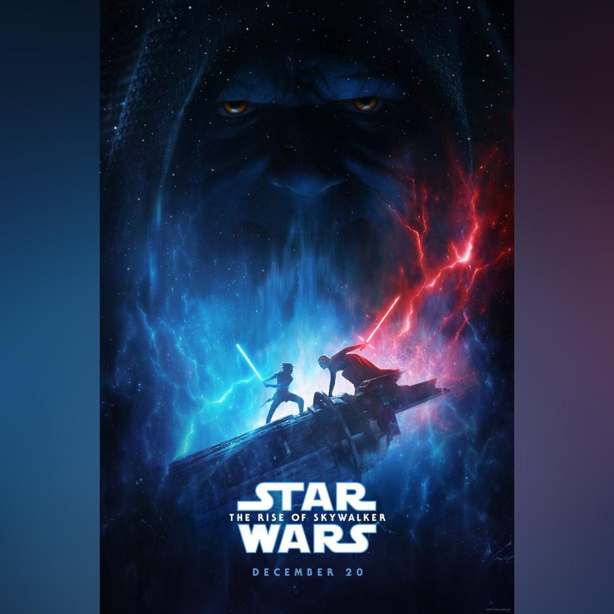 rise of skywalker double sided poster