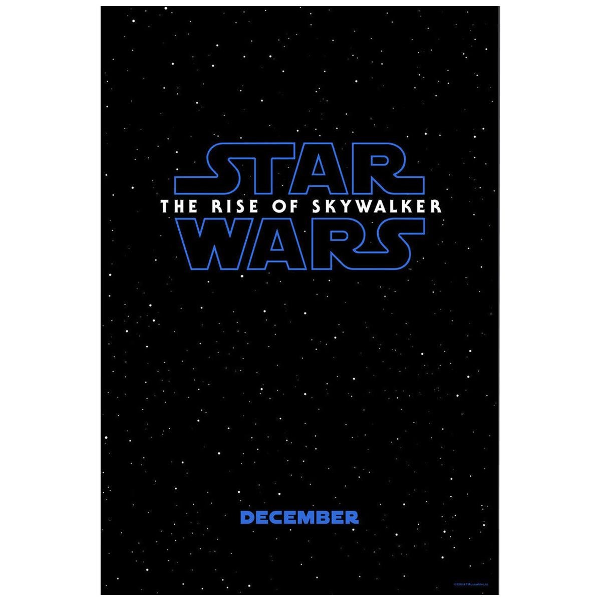 "Star Wars: The Rise Of Skywalker", '2019' Poster For Sale