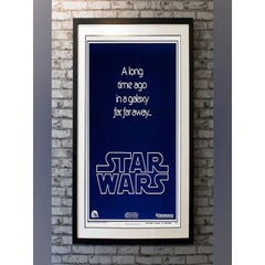 Star Wars, Unframed Poster, 1977