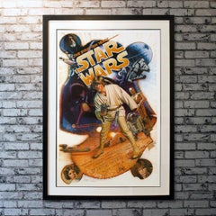 Star Wars, ungerahmtes Poster, 1987 *Signiert*