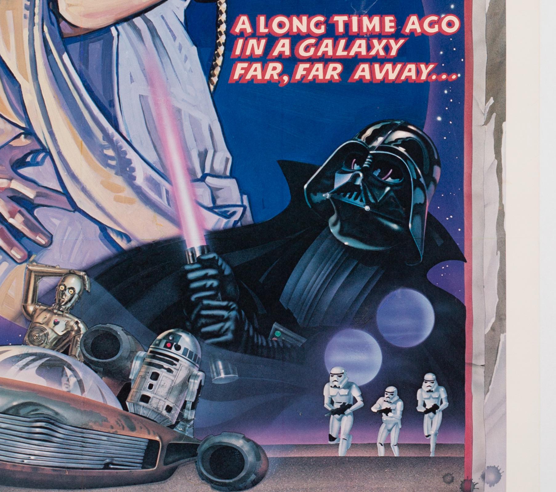 star wars 1977 movie poster