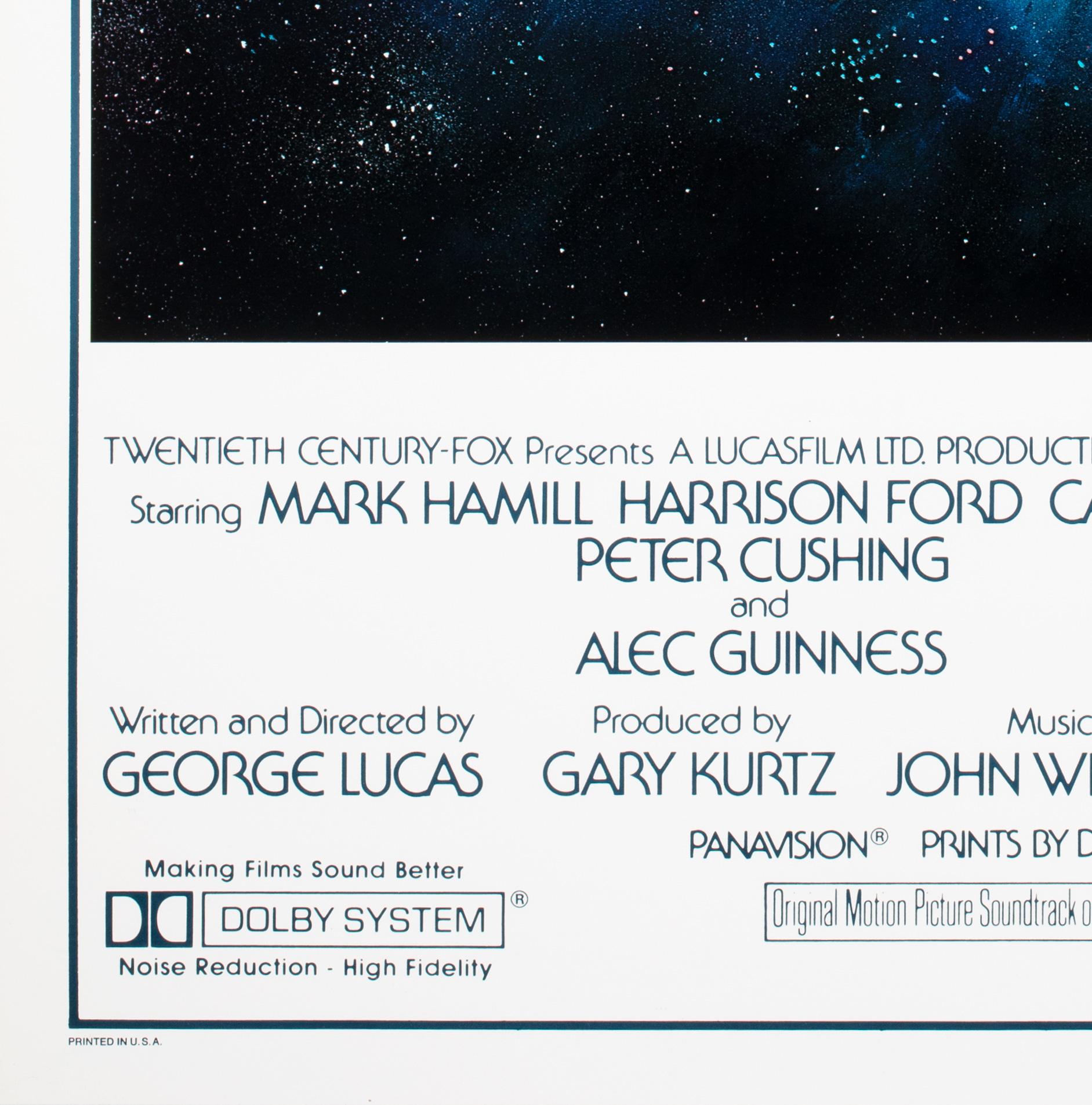 Carta Star Wars US 1 Foglio US INTERNATIONAL STYLE Cl Poster cinematografico, 1977, CHANTREL in vendita