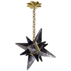 STAR14 Smoky Star Rock Crystal Chandelier by Phoenix