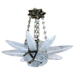 STAR19 Rock Crystal Quartz Chandelier by Phoenix