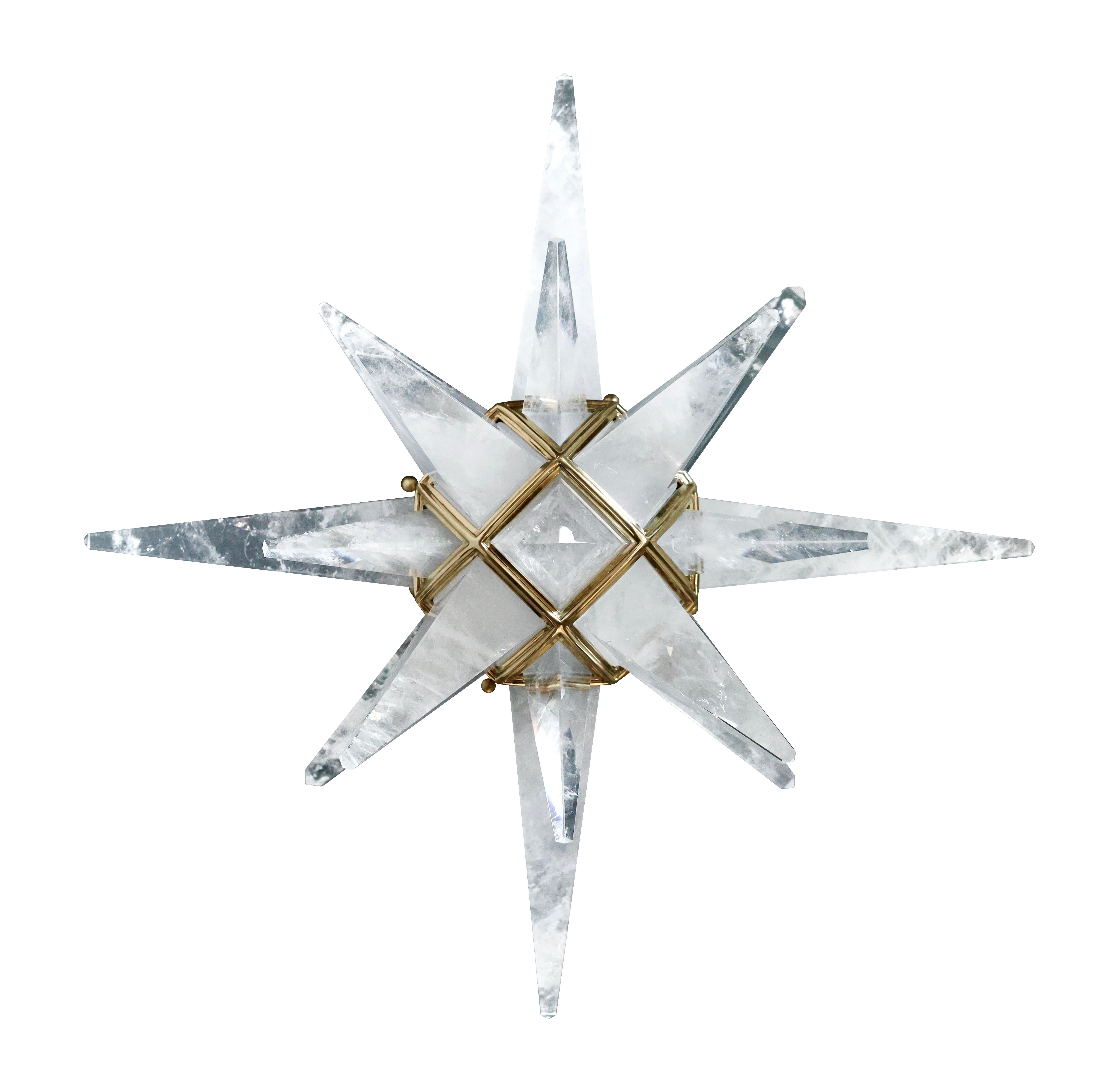 Apliques de cristal Star20 Rock de Phoenix Cristal de roca en venta