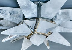 Star27 Rock Crystal Flushmount by Phoenix