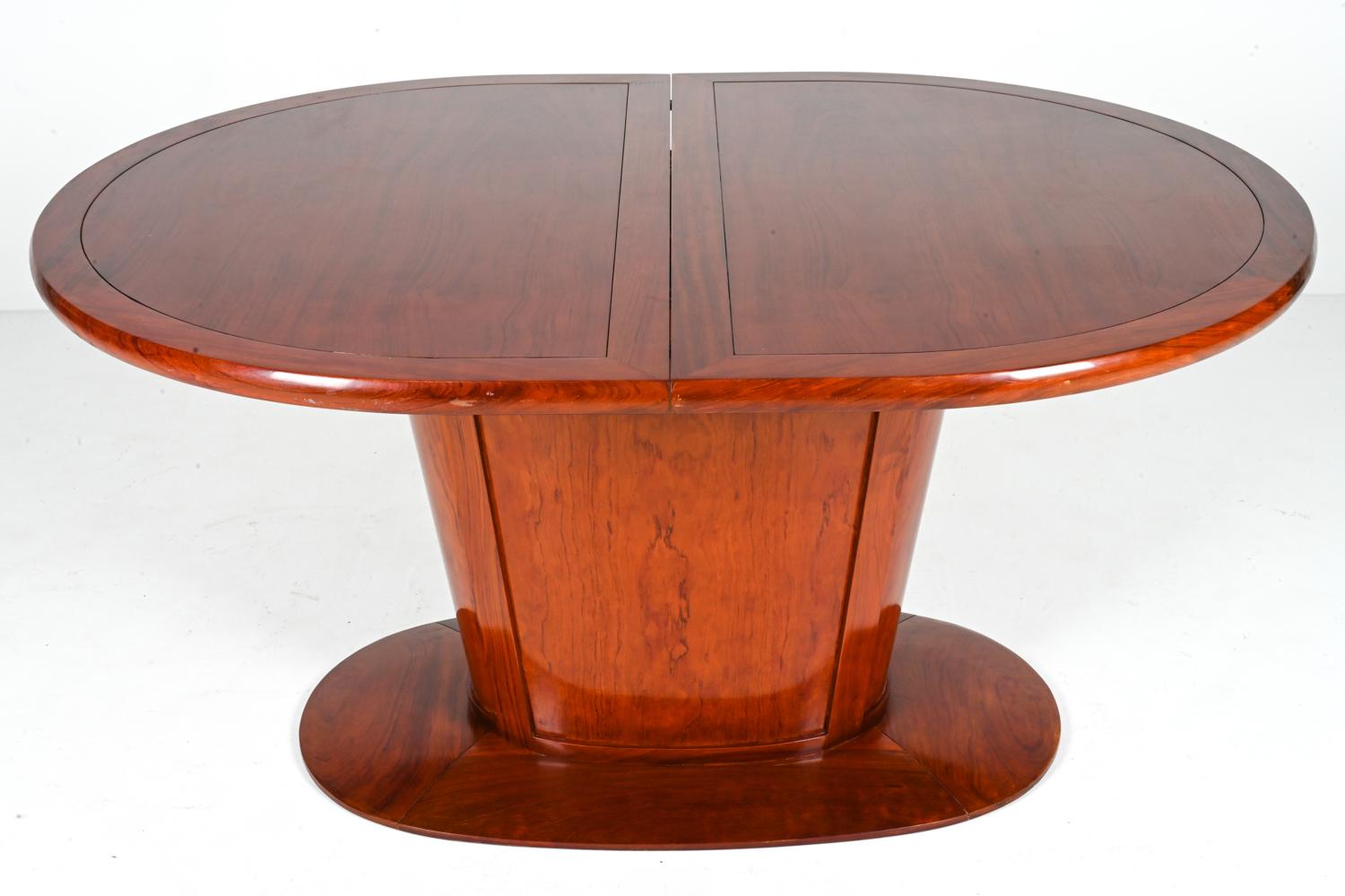 Starbay Art Deco-Style Mahogany Dining Table For Sale 5