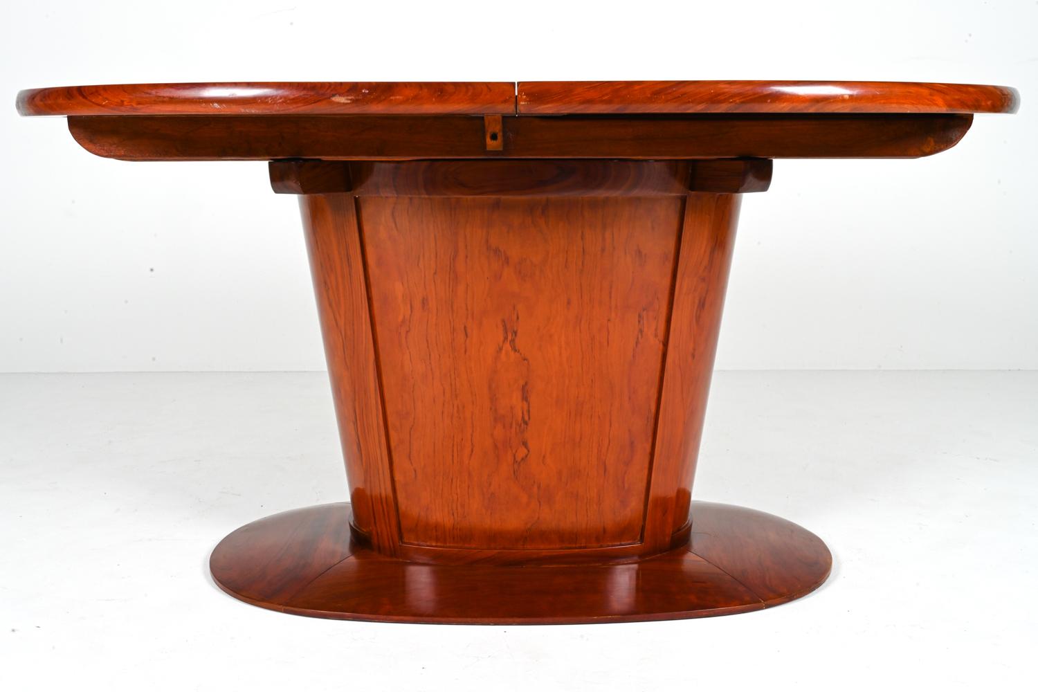 Starbay Art Deco-Style Mahogany Dining Table For Sale 6