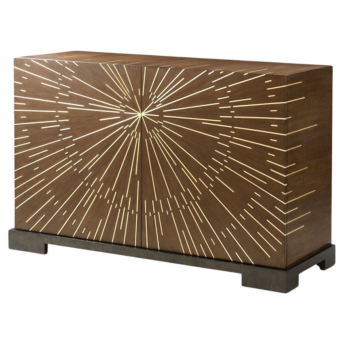 Starburst Art Deco Cabinet