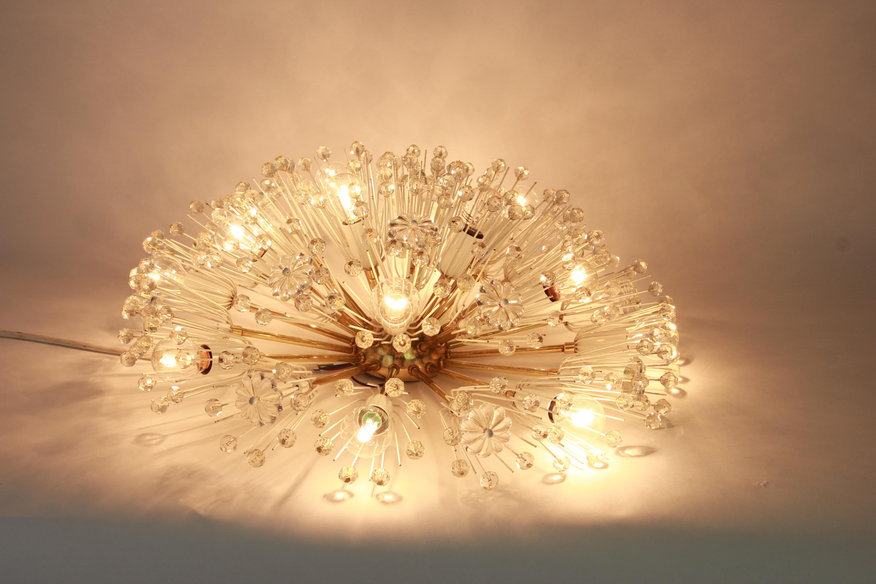 Starburst Brass Chandelier by Emil Stejnar, Austria, 1960s 1