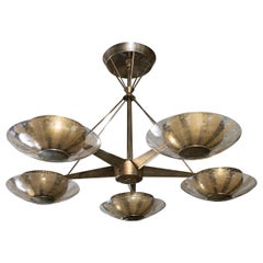 Starburst chandelier by Gerald Thurston for Lightolier