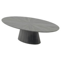 Starburst Marquetry Style Dining Table In Custom Wood Veneer Options