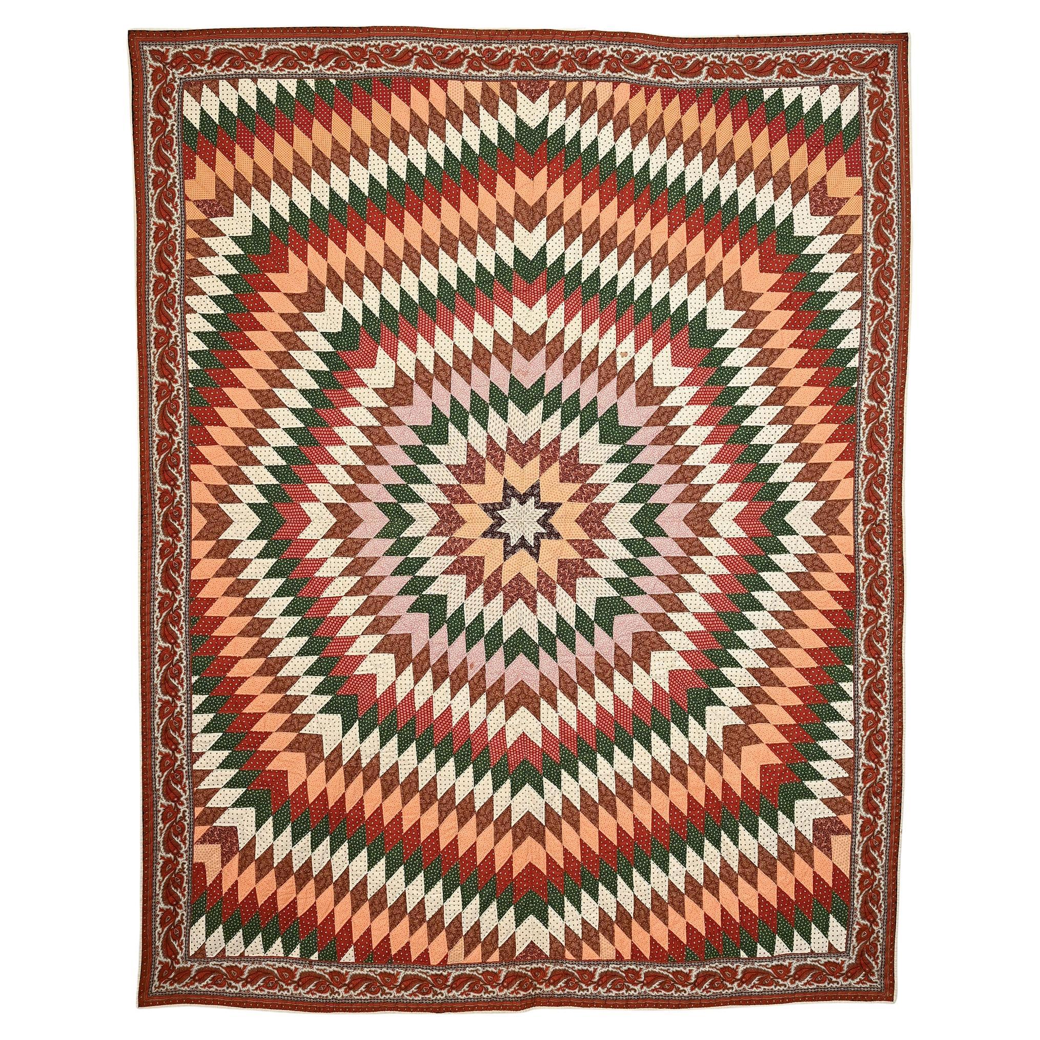 Starburst Quilt For Sale
