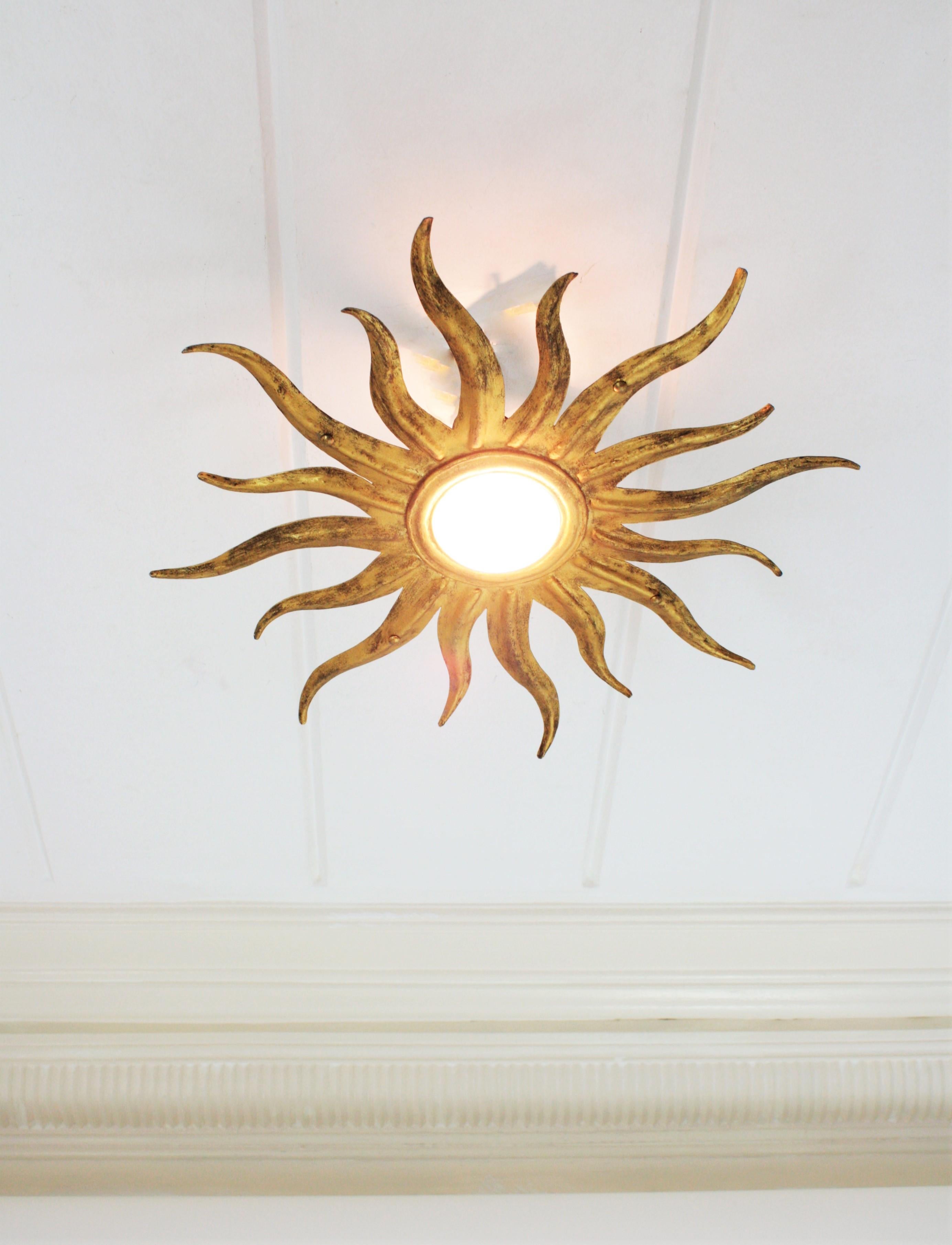 sunburst ceiling mount