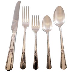Stardust by International Century Sterling Silver Flatware Set Service 42 Piece