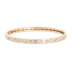 Stardust Flow 14K Gelbgold Armband mit Diamanten im Mischschliff