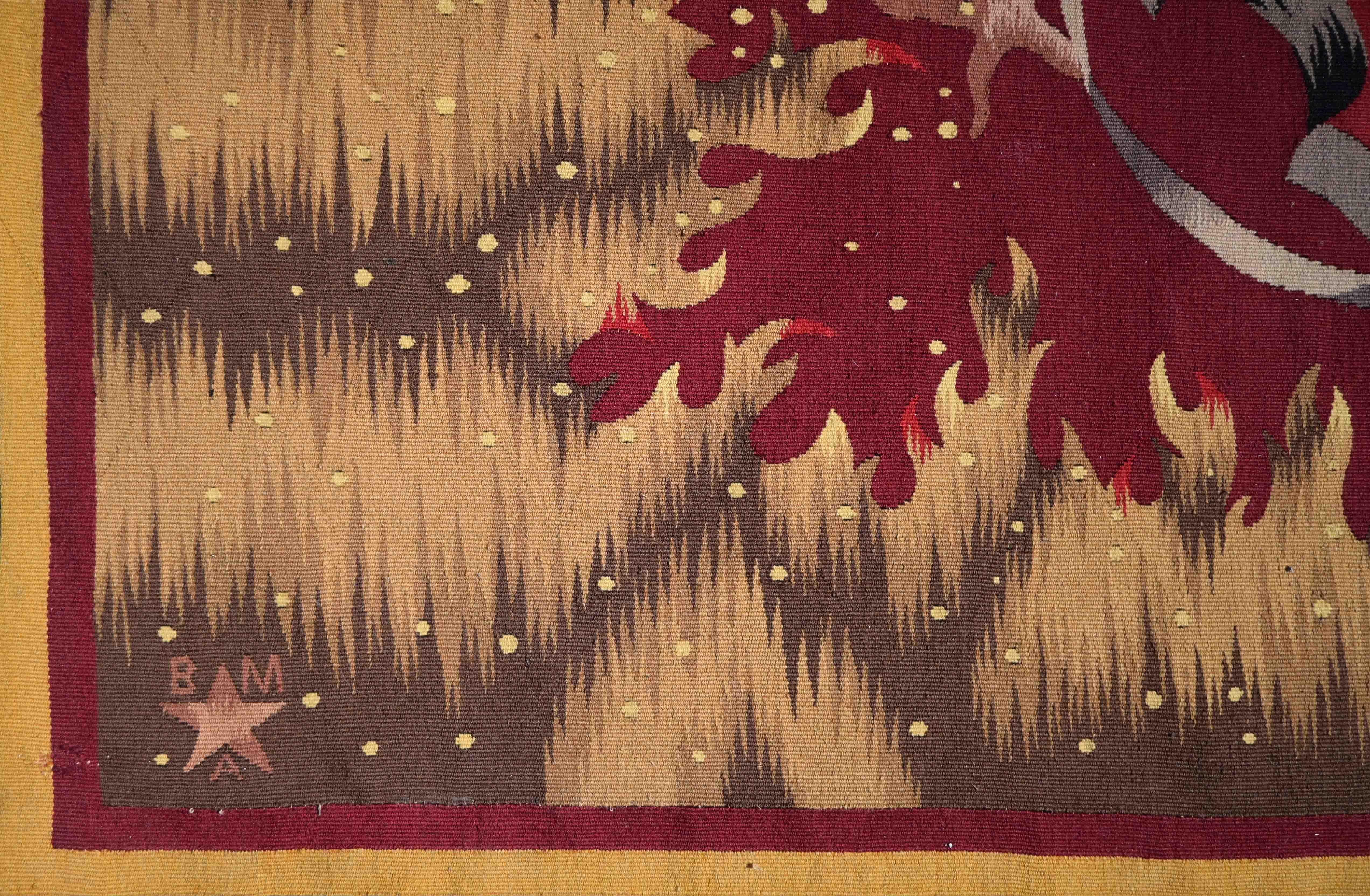 Stella marina, Jean Picart Le Doux - Arazzo Aubusson francese, Maison Berthaut - 1543 in vendita 2