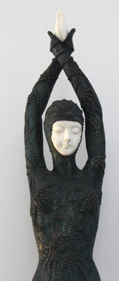 "Starfish" Sculpture After Dimitri Chiparus