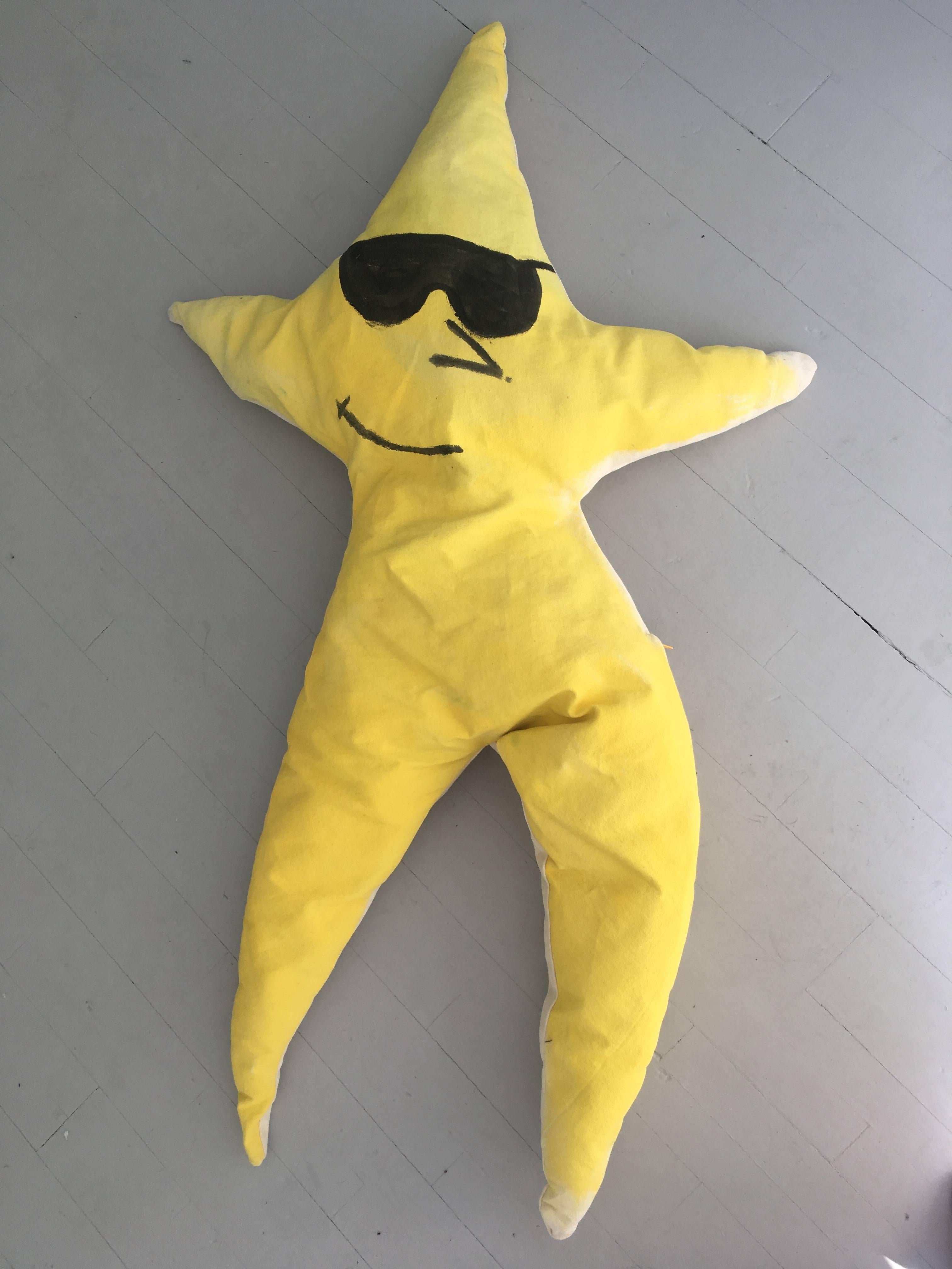 oversized yellow sunglasses