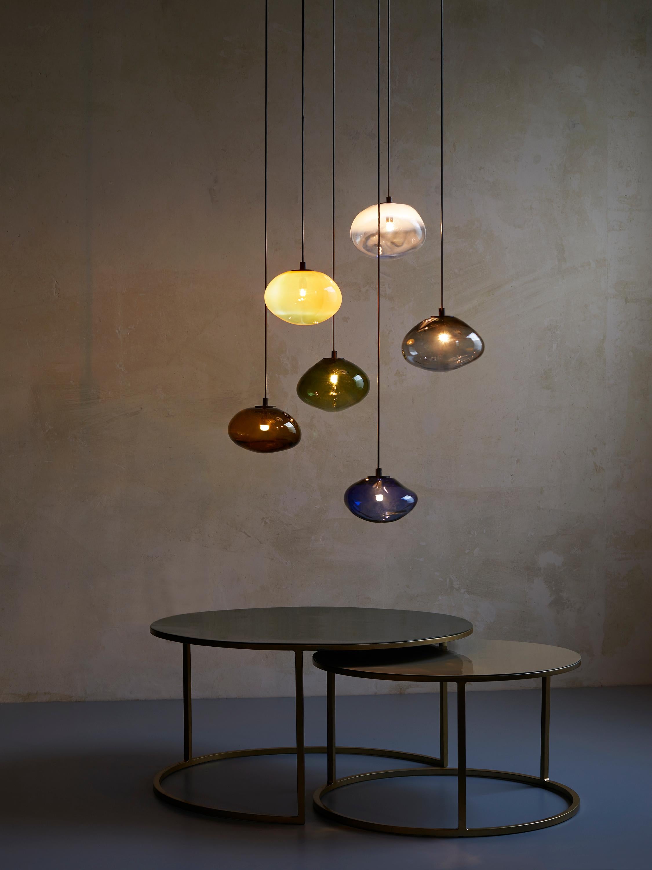 Italiano Lampada da soffitto Starglow, vetro di Murano soffiato a mano, 2021, dimensione 