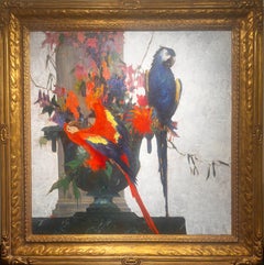 Antique Macaws at the Mission