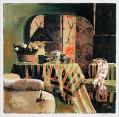 Constance - Interior Scene Textured Print on Paper