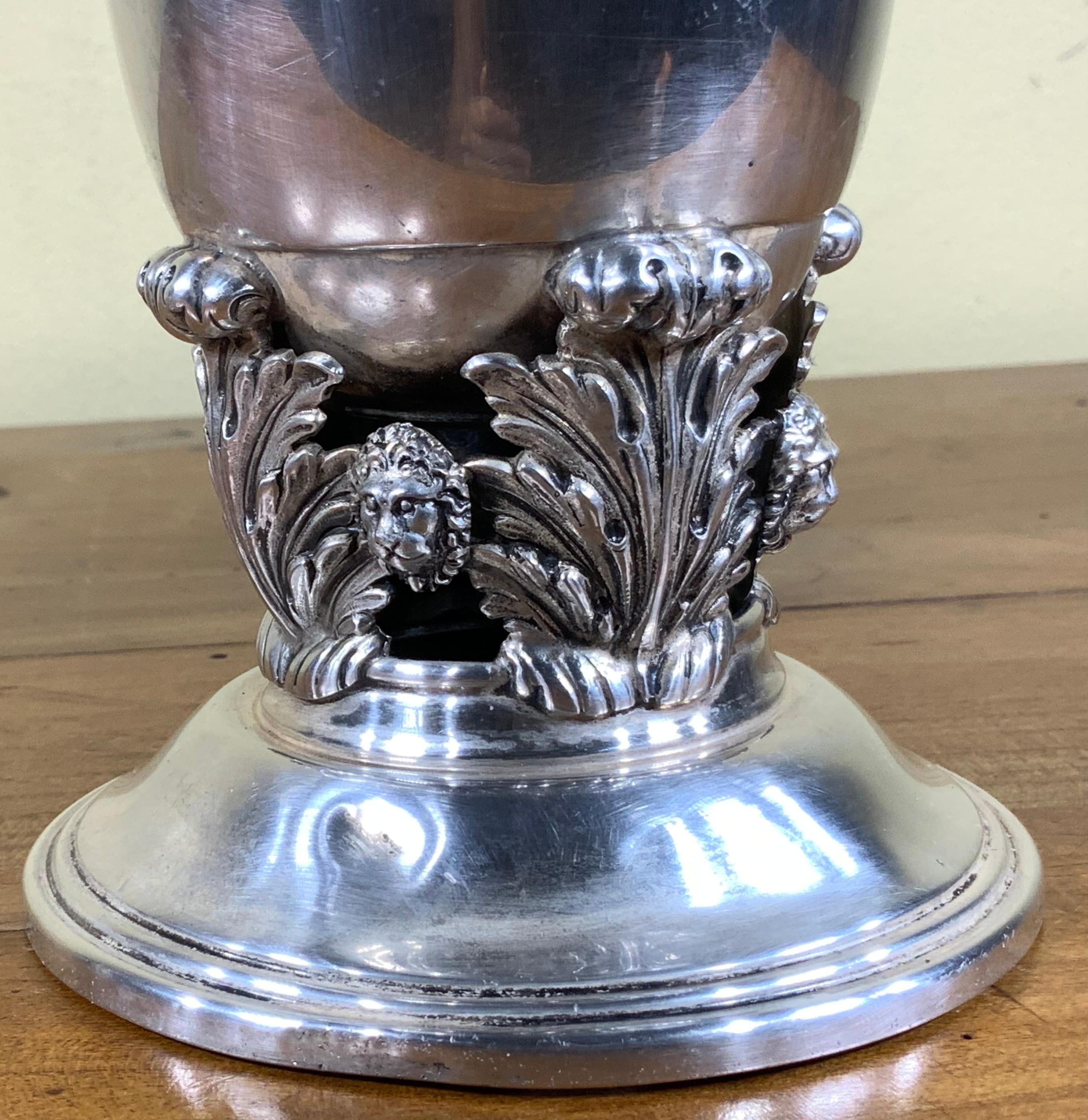 English Starling Silver Trophy Cup