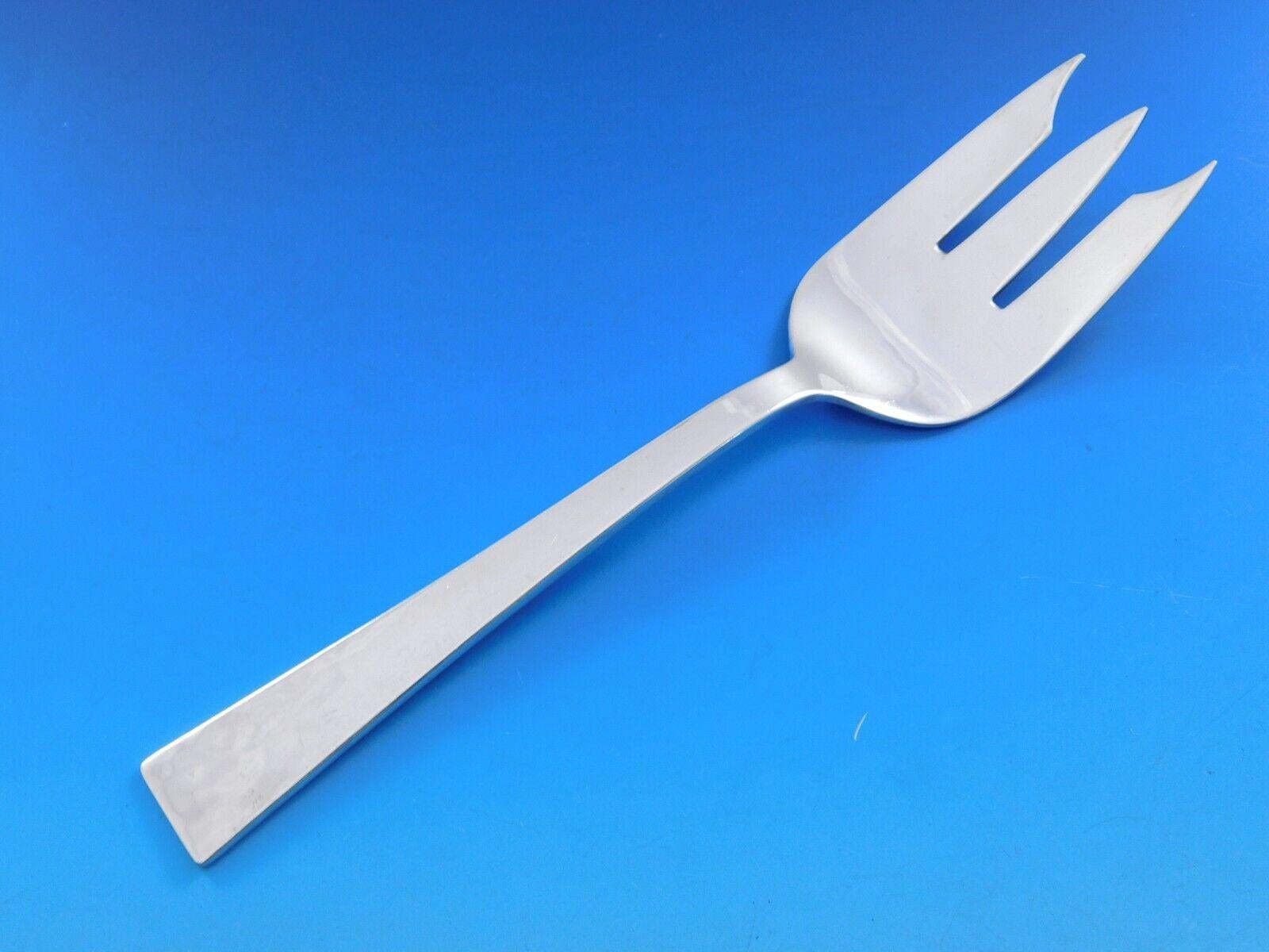 Ensemble de couverts en argent sterling 12 services 77 pièces dîner Starlit par Allan Adler en vente 1