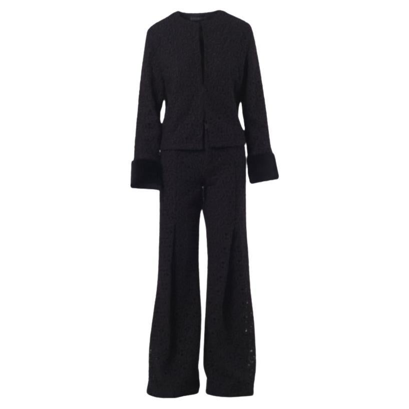 Conjunto de encaje de lana Starlit en venta