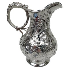 Starr & Marcus New York Sterling Silver Water Pitcher
