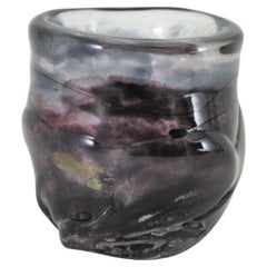 Starry Night Murano Art Glass Vase, 1950s