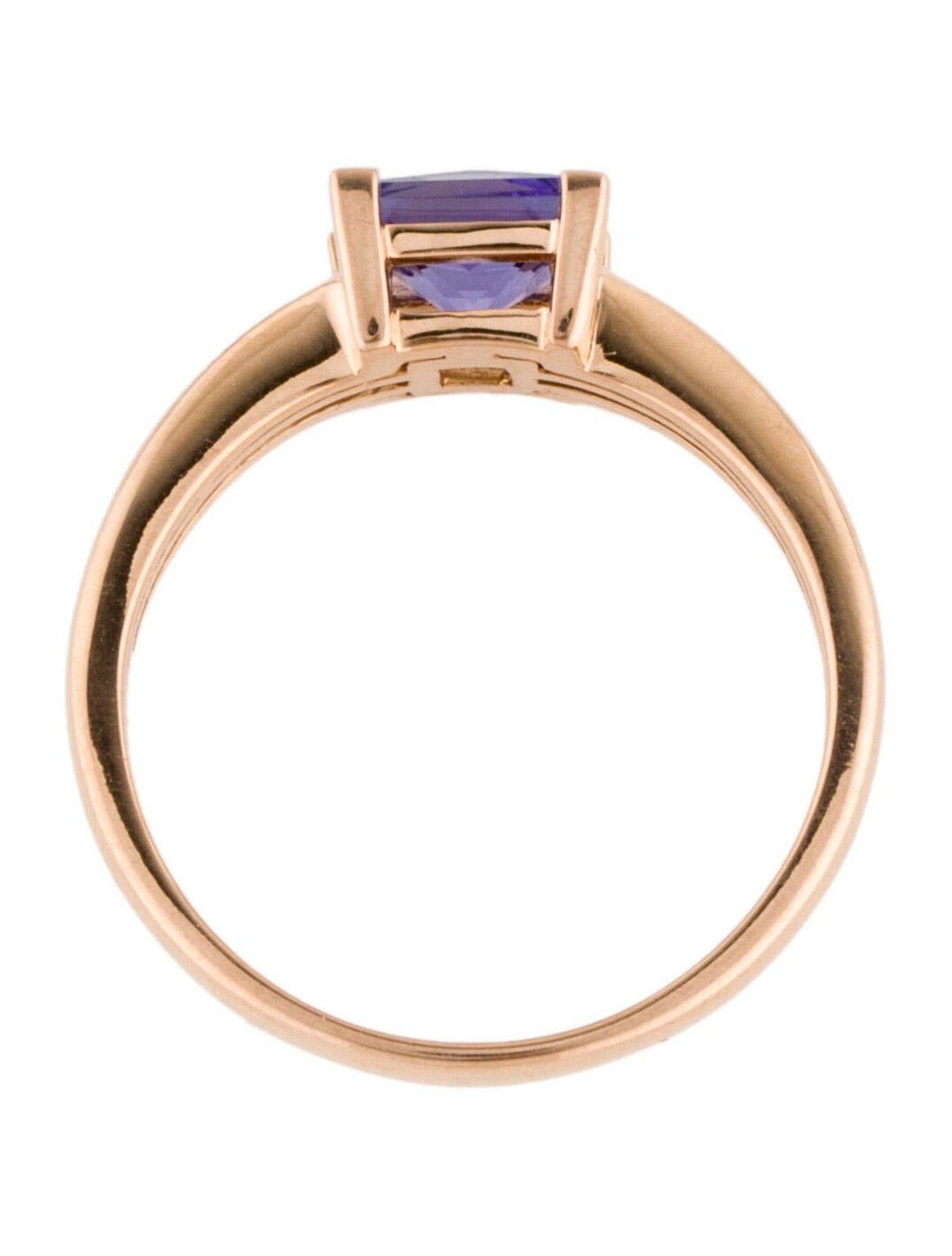 18K Tanzanite Cocktail Ring 2.50ctw - Size 7.75 - Exquisite Statement Jewelry In New Condition For Sale In Holtsville, NY