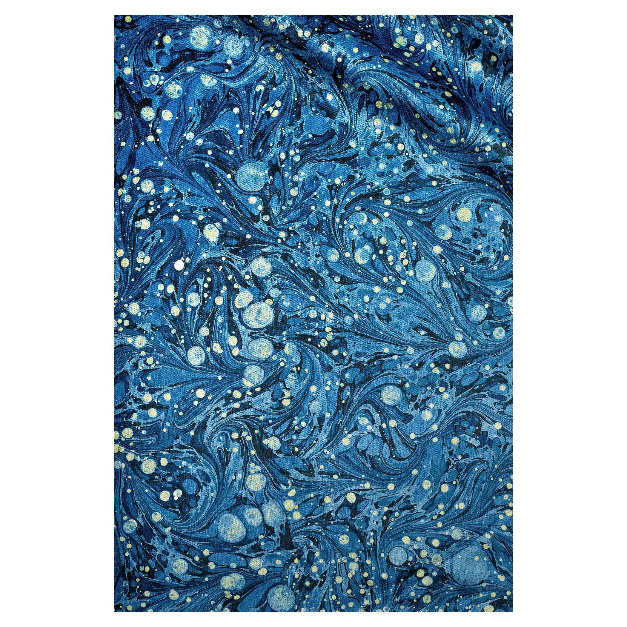 Starry Night  Velvet Fabric For Sale