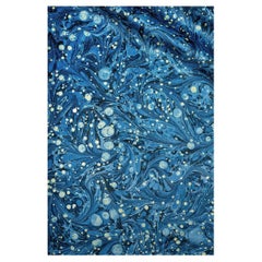 Starry Night  Velvet Fabric