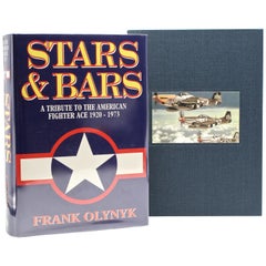 Vintage "Stars & Bars, A Tribute to the American Fighter Ace, " Signed by Thirteen Aces