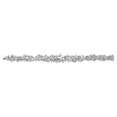 Stars Diamond White Gold Bracelet