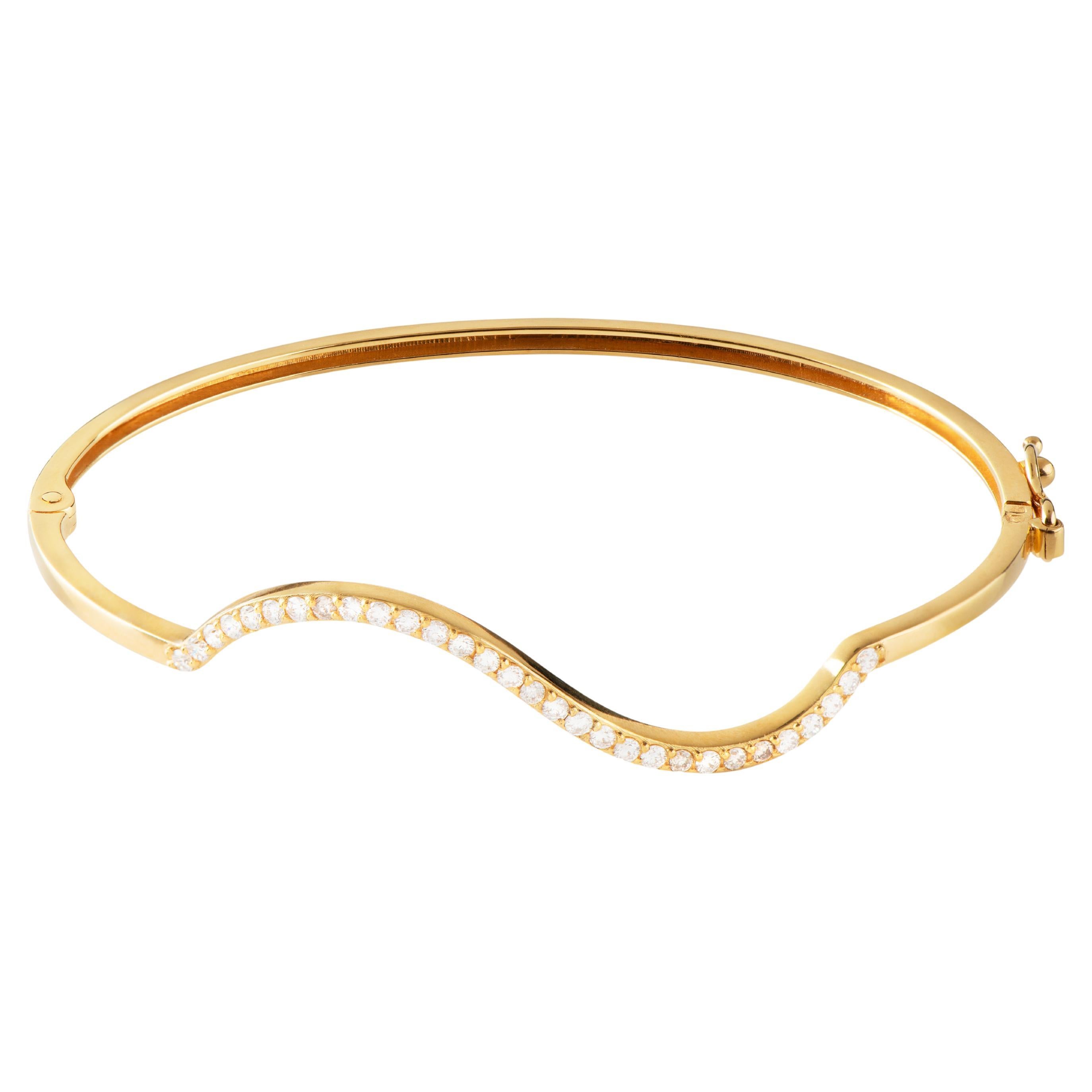 Stars Gold- und Diamanten-Armband