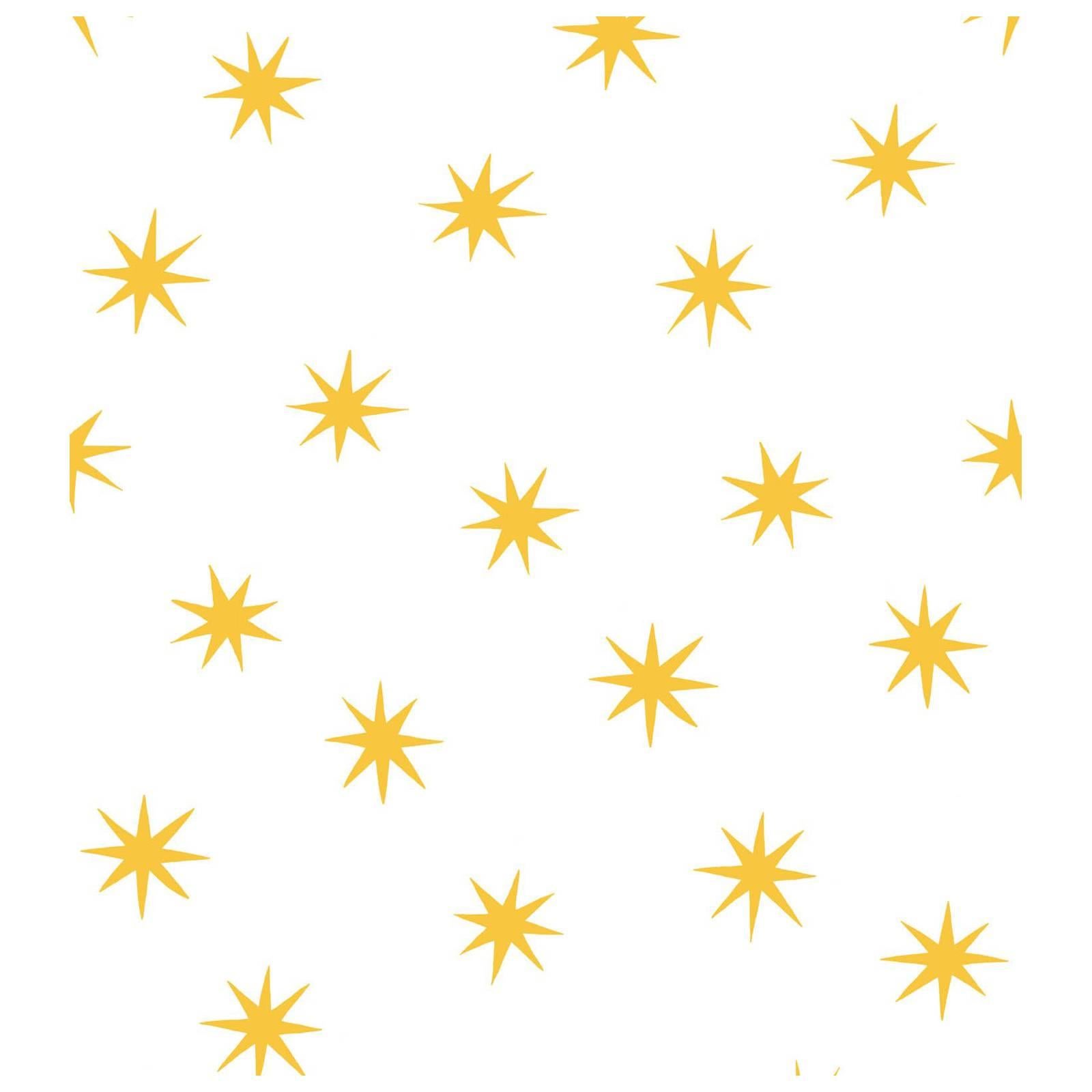 Stars in Gold on Smooth Paper For Sale