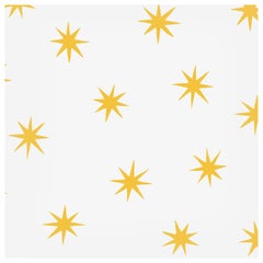 Stars in Gold on Smooth Paper
