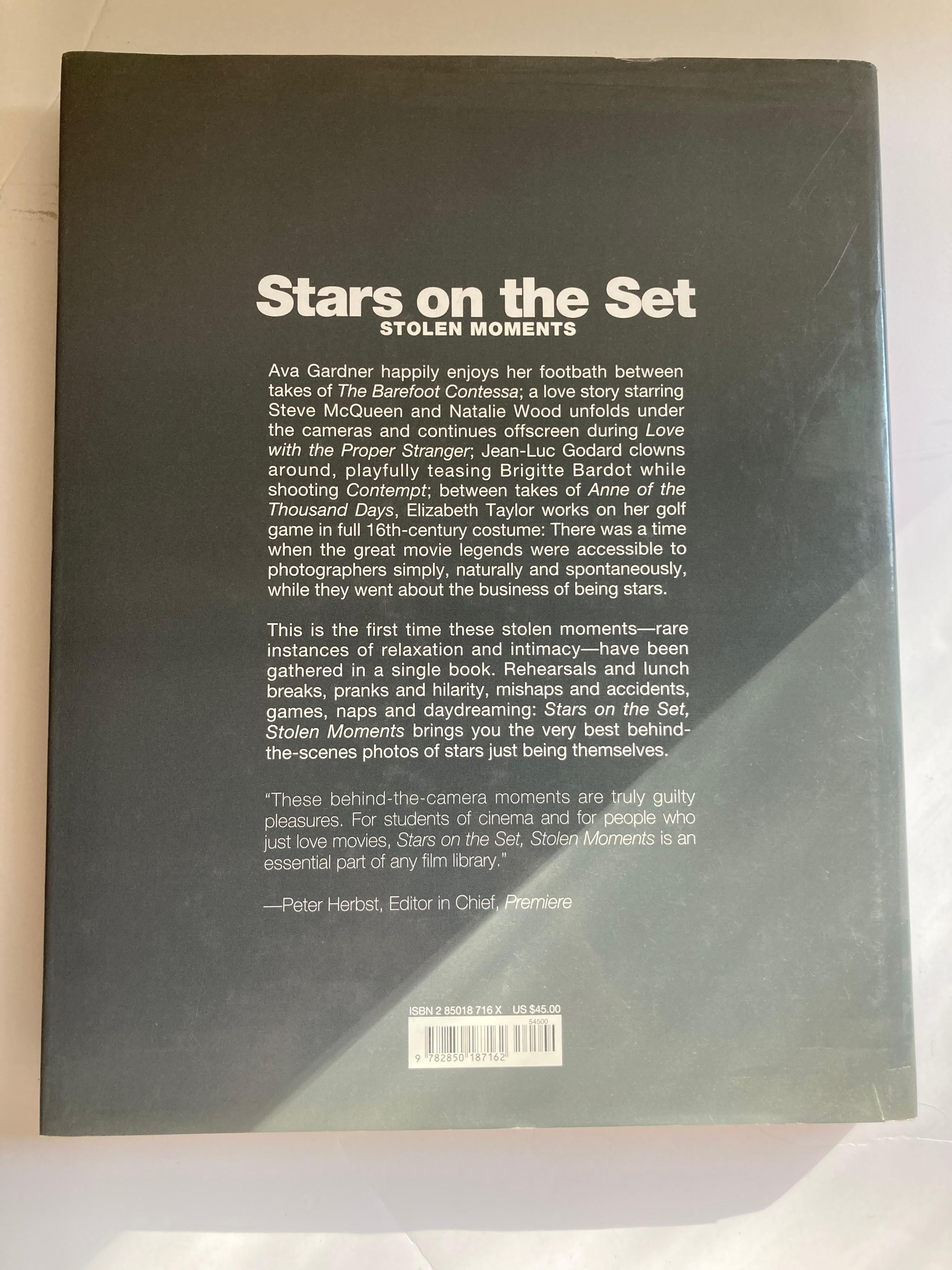 Stars on the Set Stolen Moments Hardcover Table Book 3