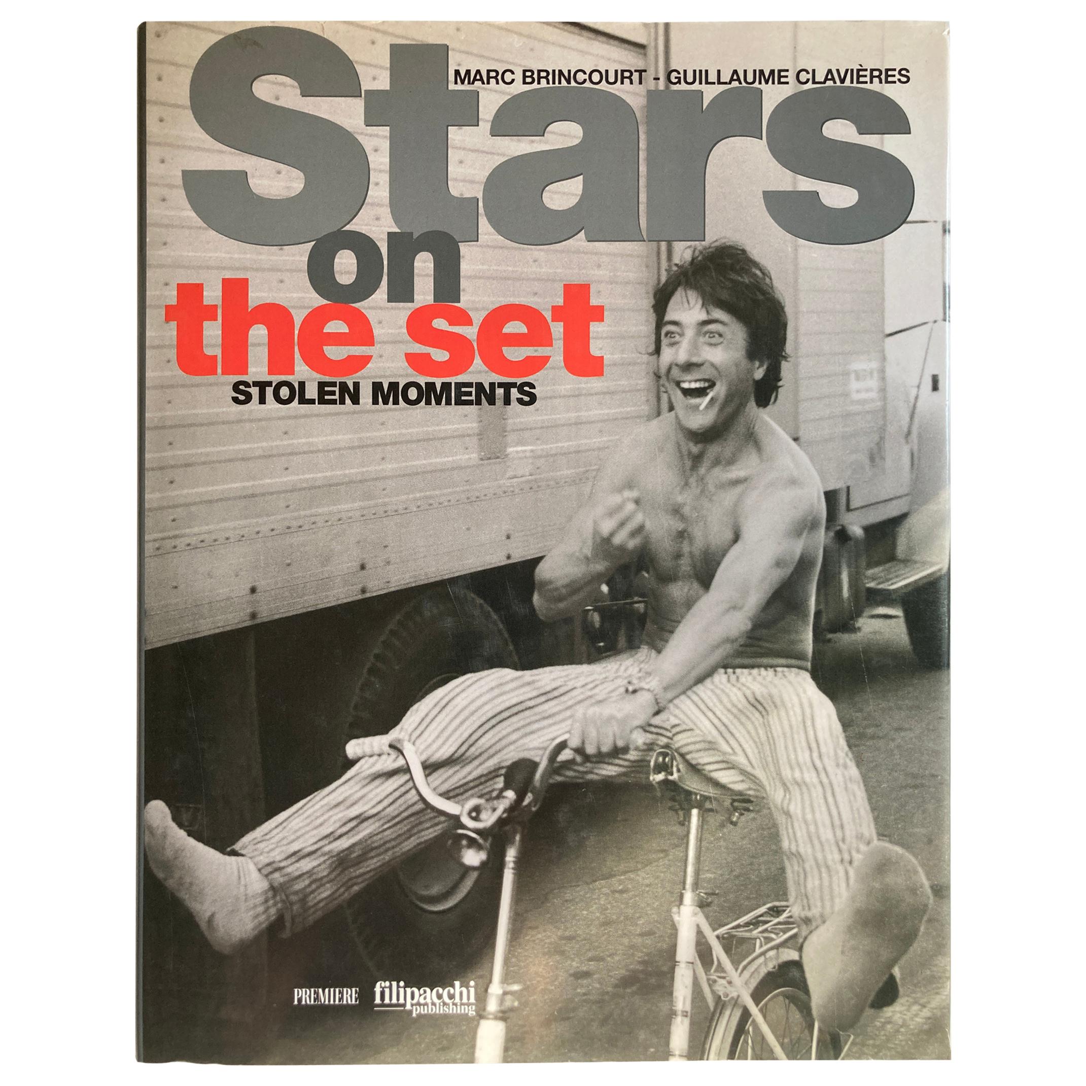Stars on the Set Stolen Moments Hardcover Table Book