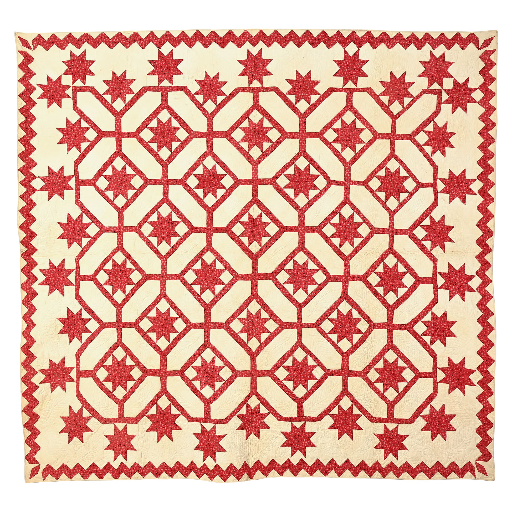 Stars Quilt in Garden Maze
