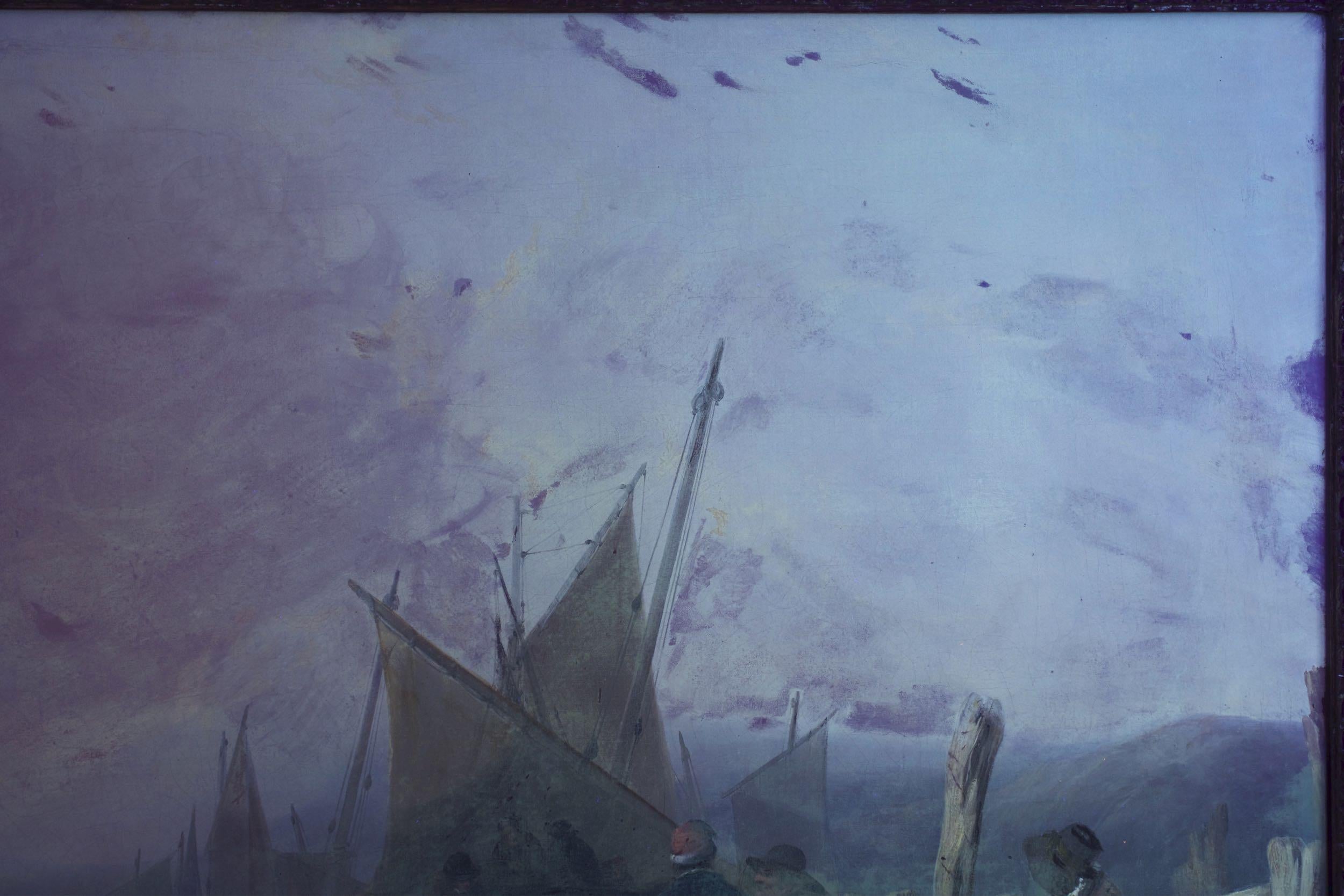 Peinture de paysage ancienne Start of the Day de William Shayer, Senior en vente 10