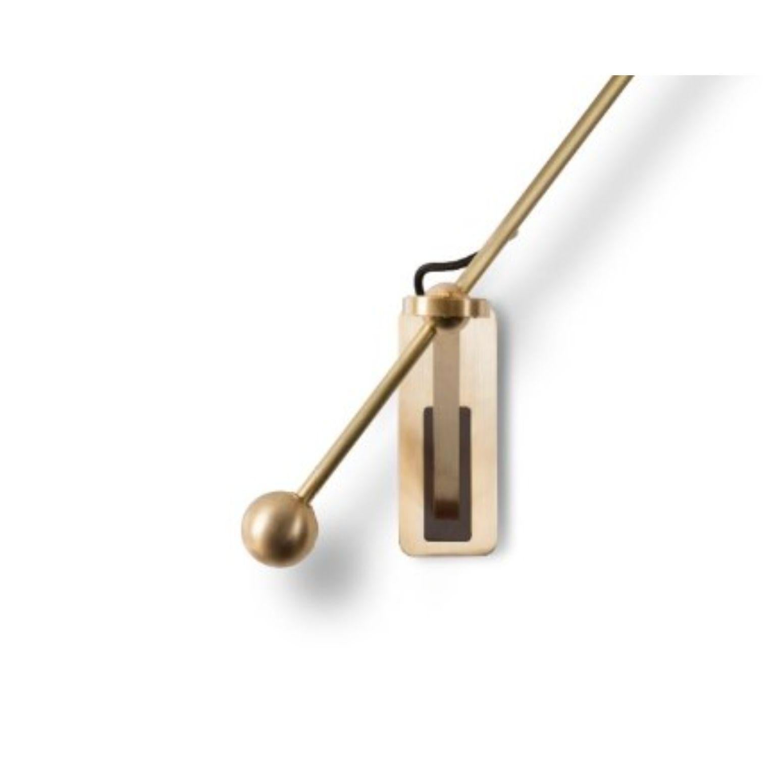 Aplique Stasis, Latón + Bronce by Bert Frank en Nuevo estado para la venta en Geneve, CH