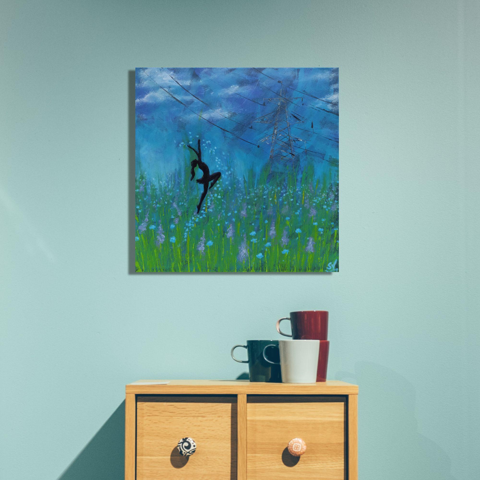 BREEZINESS. Original Painting by Stasy Vo For Sale 3