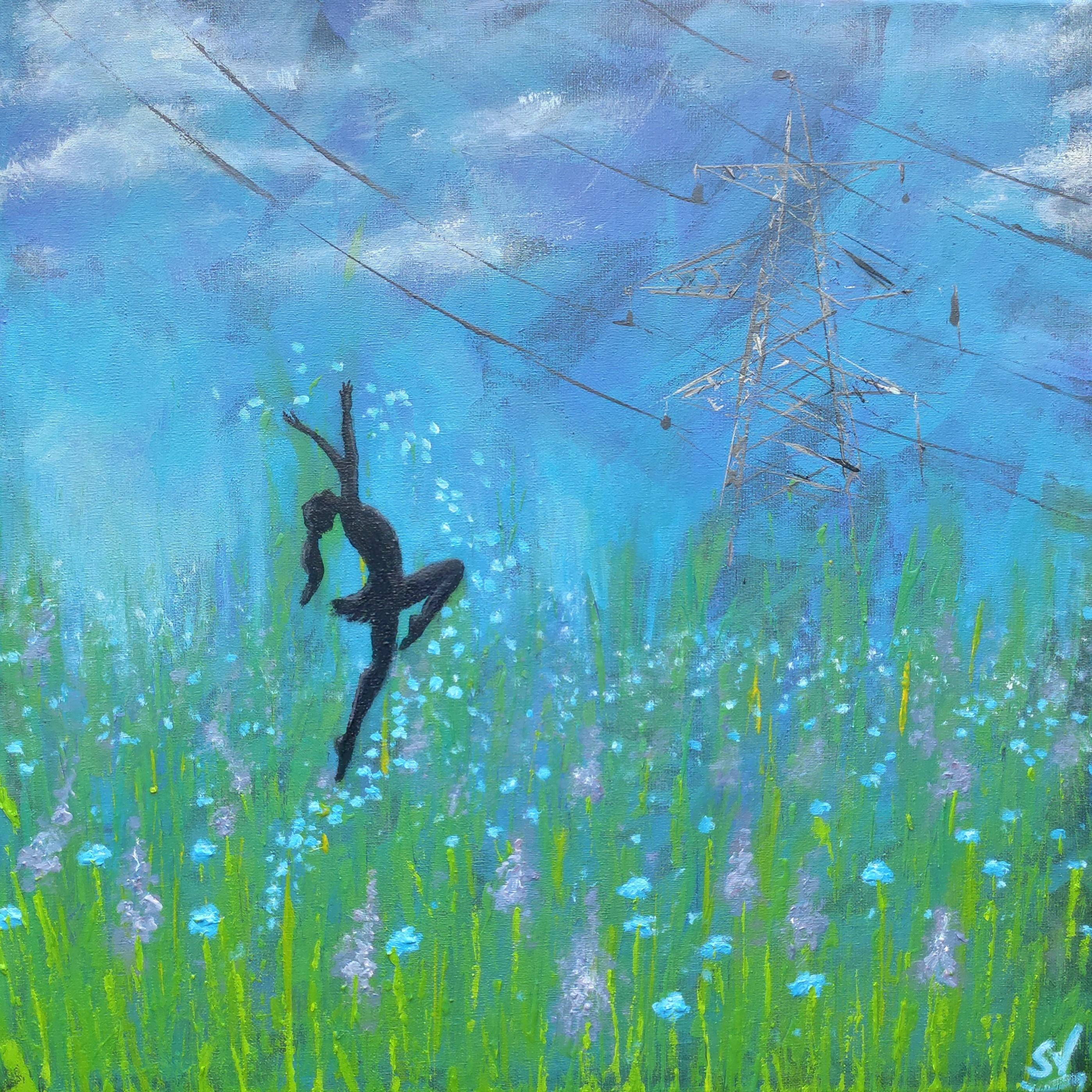 BREEZINESS. Original Painting by Stasy Vo For Sale 7
